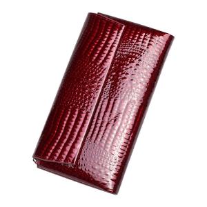 SIFULUN | Stylish Womens Wallet Genuine Leather 3-fold Multi Card Holder Large Bill