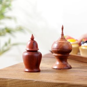 กล่องเก็บของ กล่องกลมใส่ไม้จิ้มฟัน กล่องไม้เนื้อแข็ง ตลับกลมใส่ไม้จิ้มไฟ ตลับกลมเล็ก กล่องไม้กลมขนาดเล็กสำหรับร้านอาหาร