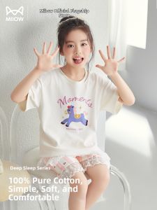 MiiOW | Lightweight Cotton Girls Pajamas Set
