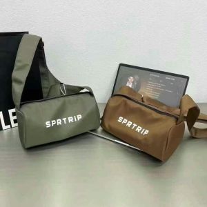 Fashionable 2025 Womens Single Shoulder Bag Toast Backpack Commuter Nylon Waterproof Crossbody Bag for Work Original Design