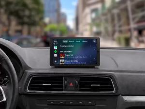 other | 7 Inch Portable Wireless CarPlay Screen with Android Auto HD Touchscreen Bluetooth FM Multimedia Video Player Car Stereo Monitor