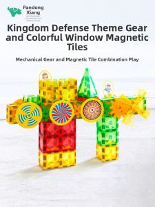 PANDUOXIANG | Gear Colorful Magnetic Building Toy
