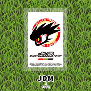 Spoon Unlimited JS Racing Front Windshield Stickers JDM Static Bumper Stickers Suitable for Fit Gk5 GR9 Civic