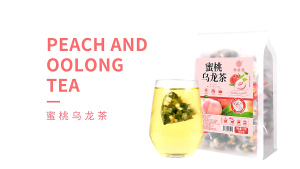 蜜桃乌龙茶美容美白熬夜护肤花果茶 Peach Oolong tea bag fruit tea 健康三角包茶 brewing fruit drink white peach Oolong tea Beauty Whitening Staying Up Late Skincare Flower and Fruit Tea