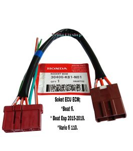 SOKET ECU ECM BEAT FI / BEAT ESP 2015 - 2019 / SCOOPY FI / VARIO FI 110.