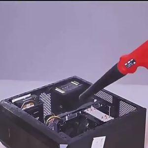 Máy Thổi Bụi Kiêm Hút Bụi Không Dây Dùng Chân Pin Phổ Thông Máy Thôi Lá Cầm Tay 2 trong 1 Dùng Pin Công Suất Lớn