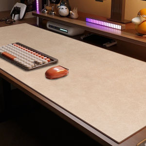 Cowhide Table Mat Computer Pad Waterproof Oil-Proof Oversized Custom E-Sports Tablecloth Wash-Free Mouse Pad Table Cover Full New