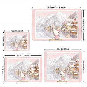 Sanrio | Hello Kitty Food Photographer Placemat Non-Slip Rubber Base Washable Table Mat Multiple Sizes