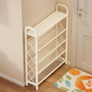 LIWAN | Space-saving Narrow Multi-level Metal Shoe Rack