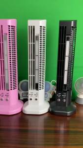 Night Light Cartoon Leafless Quiet Desktop Fan