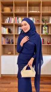 Gamis Jumbo Model Terbaru Diana Slim Dres Ceruty Babydoll Mix Brukat M L XL XXL Dress Lilit Kondangan Wanita Elegan Baju Muslim Remaja Kekinian Ootd Hijab Warna Mahogany Burgundy Navy Cream Blue Lavender