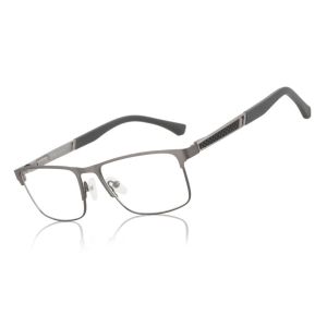 ZENOTTIC Square Carbon Fiber Frame Glasses Men Non-Prescription Optical Eyewear with Blue Light Blocking Computer Use