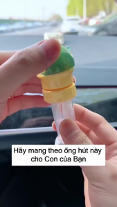 Đầu Ống Hút Gắn Chai Nước Cho Bé Silicone Mềm Chống Rò Rỉ Chống Sặc Dùng Cho Chai Phổ Thông Tiện Lợi