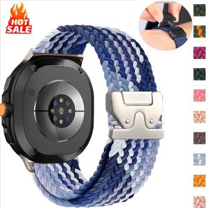 Parachute Braided Band for Samsung Galaxy Watch 8 40mm 44mm Sport Replacement Bracelet Correa Galaxy Watch 8 Classic 46mm Bands