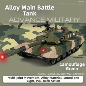 Cannon-Firing Leopard 2 Toy Tank Military Vehicle