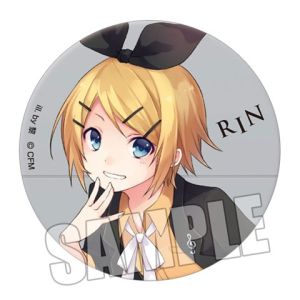 Bandai | Hatsune Miku Kagamine Rin Len Megurine Luka KAITO MEIKO Anime Badge Pin Vocaloid Character Brooch Accessories Keychain Gift for