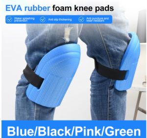 VOVA 1Pair Construction Knee Pads for Work Men Women Comfortable EVA Foam Pading Anti-Slip Flooring Knee Pads with Adjustable Straps