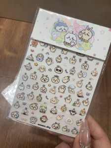 Dễ Thương Chiikawa Usagi Hoạt Hình Miếng Dán Cốc Nước Nổi 3d Keo Backed立体浮雕可爱贴纸具电教商务用品