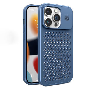 เคสโทรศัพท์แบบกระจายความร้อนสำหรับ iPhone 13 12 14 15 PRO MAX 15 Plus ฝาครอบน้ำหอม PC ฤดูร้อนสำหรับ iPhone 11 15Pro MAX coque