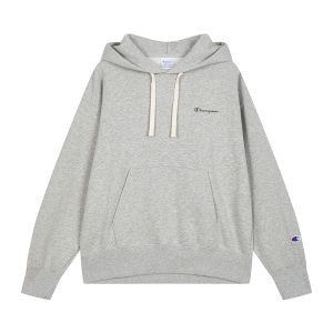 Champion | Hooded Fleece Embroidered Winter Sweatshirt