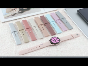 Tali Jam Watch Strap 20mm Generic For GOOJODOQ Smart Watch Silicone Clip Strap 20mm Watch Strap For GOOJODOQ FB033 (GTS)