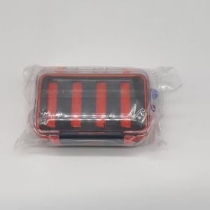 Topranc Fishing Hook Organizer Box Waterproof Tackle Case with Foam Slots for Hooks Lures and Small Accessories