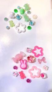 ลูกปัดเซ็ทน่ารัก สีพาสเทล คละลาย คละแบบ💖🩵💜