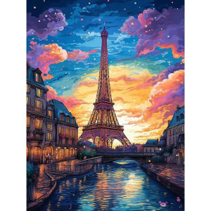 Scenic Simple Flower Landscape Artwork Jigsaw Puzzle 500/1000/1200/2000PCS Stress Relief Puzzle Wall Art Decor Gift