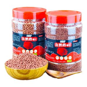 Blood Parrot Fish Feed Small Particles Red Parrot Fish Food Shrimp Astaxanthin Color Enhancer Tropical Fish Pet Food