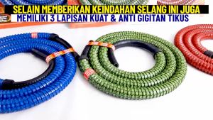 NIS SELANG GAS 3 LAPIS HONEYCOMB (SF NIS MOTIF HONEYCOMB)