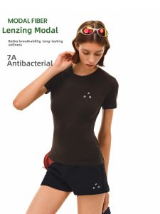 FPA | Antibacterial Stretch Round Neck T-shirt for Summer Outdoors and Base Layer