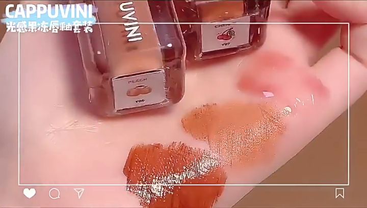 【COD】Lip Tint Anti Air Tahan Lama Lip Gloss Kristal Lipstik Bening