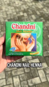 Chandini Nail Henna Kutek Kuku Halal Untuk Sholat Chandni Pacar Hena Original 12pcs 1 Lusin