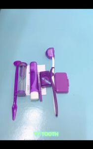SET 8pcs/set Orthodontic cleaning set Travelling set Ortho kit Oral cleaning orthodontic set