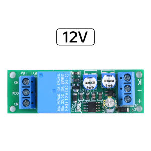 Gaqqee | Mô-đun Rơle Trễ Kép DC 5V 12V 24V Có Thể Điều Chỉnh Độ Trễ Khi Kích Hoạt Và Ngắt Hoạt Động Cho Các Ứng Dụng Máy Tính Gói TQFP
