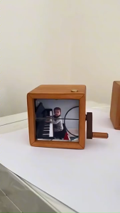 เครื่องถ่ายภาพหนังสือพลิกมือหมุนที่ปรับแต่งได้ 8 ภาพอัลบั้มรูปเรืองแสงแบบไดนามิก