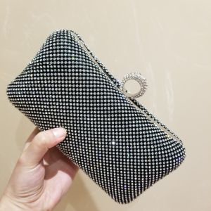 Special Offer Diamond Embedded Clutch Bag Wedding Dinner Party Shoulder Handbag Womens Mini Crossbody Bag Sweet Lady Style
