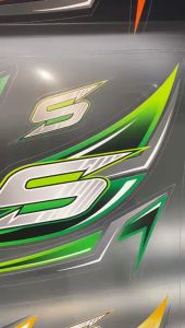 STRIPING SCOOPY TRANSPARAN ALL NEW 2017-2024 MOTIF SIMPEL POLET STICKER BAHAN BENING TRANSPARAN