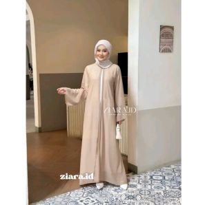 RAYA OUTER / Abaya polos ceruty  by El Fani Official
