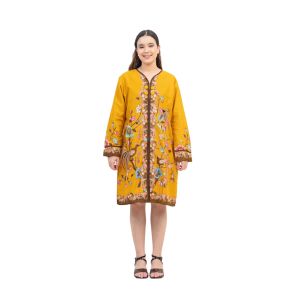 Tunik Batik Wanita Baju Atasan Kerja Batik Modern Kekinian Lengan Panjang Motif 1483 Bahan Katun Tidak Mudah Kusut