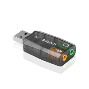 Kebidumei | Mini External Usb To 3.5mm Mic Headphone Jack Stereo Headset 3d Sound Card Audio Adapter New Speaker Interface For Laptop