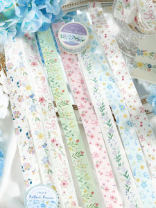 Miếng Dán Giấy Dán Tường Họa Tiết Hoa Mùa Xuân Xìn Yêu Thích Dán Nhãn Giấy Dán Tường Chất Liệu Sổ Tay Trang Trí Dán Nhãn