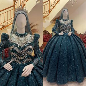 gaun pengantin terbaru lengan ronce lepasan / gaun pengantin terkini