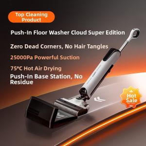 UWANT | Self Cleaning Flat Lay Odor Preventing Mopping And Vacuuming Machine