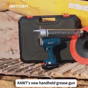 Cordless rechargeable oil gun mechanical gear grease gun electric high-pressure excavator oil injection gun car lubricator portable grease gun
