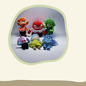 Inside Out 2 Toys for Boys Girls Inside Out Plushie SeriesSadness Stuffed Toy Joy Fear Disgust Anxiety Anger Plush Dolls Birthday Gift Christmas Gift Exchange Gift