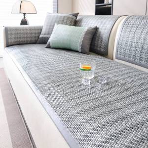 Gối Sofa Mát Mẻ Không Trượt Vải Lụa Băng Ươm Hè