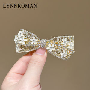 LYNNROMAN | Elegant All-matching Rhinestone Spring Clip