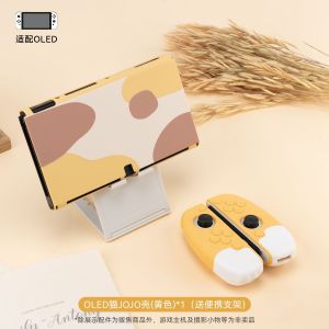 Switch OLED Protective Case Cat Claw Silicone Jojo Detachable Shell Full Cover Soft Rubber Protection for Nintendo Switch OLED