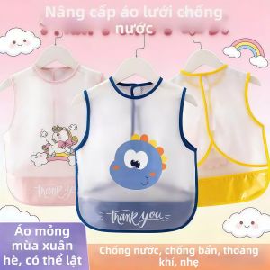 Khăn Dây Cho Bé Thoáng Khí Cải Tiến Chống Thấm Nước Chống Bẩn Không Cần Giặt